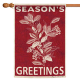 Season's Greetings Flag image 5
