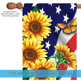 American Sunflowers Flag image 4