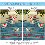 Silly Sandpiper Christmas Flag image 9