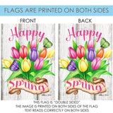 Spring Tulips Flag image 9