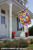 Pansy and Butterfly Flag image 8