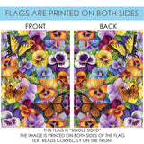 Pansy and Butterfly Flag image 9
