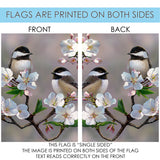 Birds and Blossoms Flag image 9