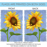 Sunflower In The Sky Flag image 9