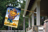 Scarecrow Pumpkin Flag image 8
