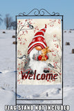 Winter Welcome Gnome Flag image 8