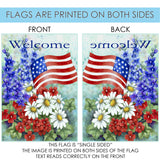 Patriotic Welcome Flag image 9