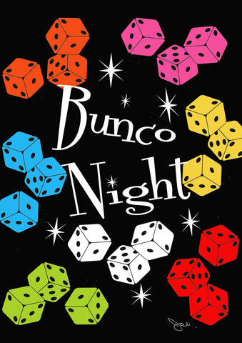 Bunco Night Flag image 1