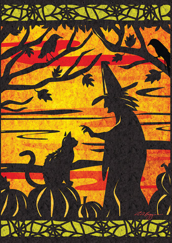 Witch's Best Friend Flag image 1