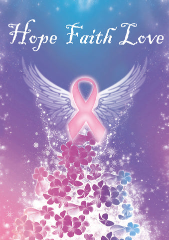 Hope Faith Love Flag image 1