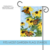 Coneflowers and Monarchs Flag image 3