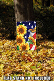 American Sunflowers Flag image 7