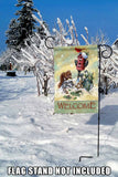 Welcome Winter Critters Flag image 7