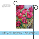 Red Tulips Flag image 3