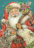 Santa and Friends Flag image 2