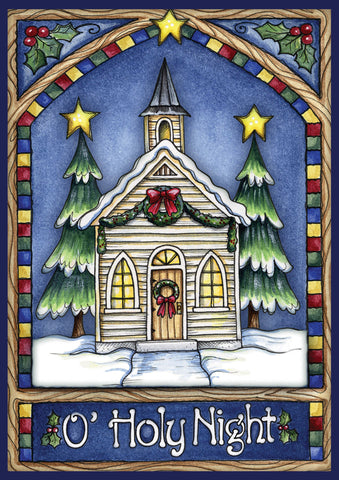 Christmas Church Flag image 1