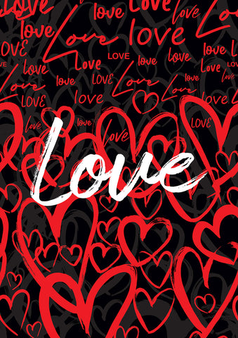 Love Hearts Flag image 1