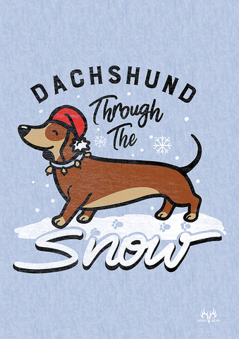 Dachshund Through The Snow Image 1