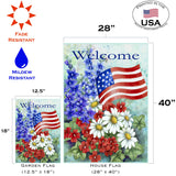Patriotic Welcome Flag image 6