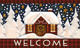 Snowy Cabin Door Mat image 2