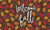 Welcome Fall Leaves Door Mat image 2