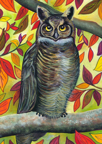 Forest Owl Flag image 1