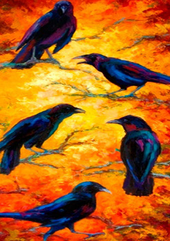 Dusk Crows Flag image 1