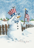 Uncle Snowman Flag image 2