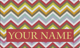 Ziggy Zag Personalized Text Doormat Your Image Here Custom Product Image