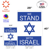 Stand With Israel Flag
