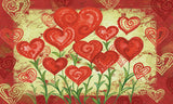 Garden Hearts Door Mat (18 x 30")