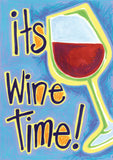 It's Wine Time Flag image 2