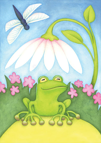 Little Green Frog Flag image 1