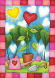 Heart Garden Flag image 2