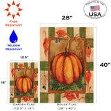 Crackled Pumpkin Flag image 6