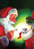 Santa & Mouse Flag image 2