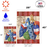 Rustic Floats And Wheel Flag image 6