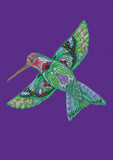 Animal Spirits- Hummingbird Flag image 2