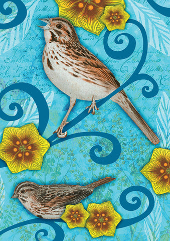 Song Sparrow Flag image 1