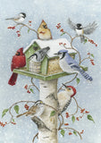 Winter Birds Flag image 2