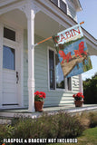 Rustic Cabin Living Flag image 8