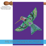 Animal Spirits- Hummingbird Flag image 4