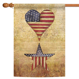 Patriotic Heart And Star Flag image 5
