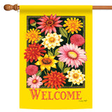 Yellow Welcome Bouquet Flag image 5