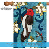 Red Headed Wood Pecker Flag image 4