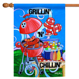 Grillin' n Chillin' Flag image 5