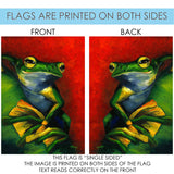 Tranquil Tree Frog Flag image 9