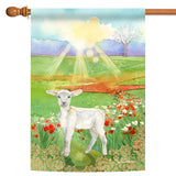 Lamb at Dawn Flag image 5