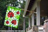 Ladybugs and Daisies Flag image 8