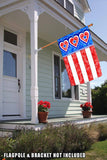 Hearts and Stripes Flag image 8